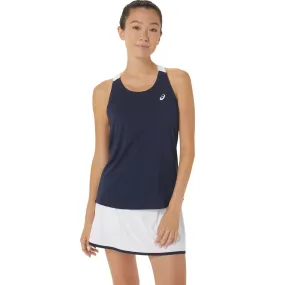 Asics Tank Top Court Dames Blauw Wit