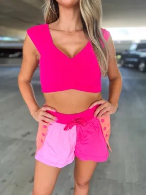 Athletic Hot Crop Top