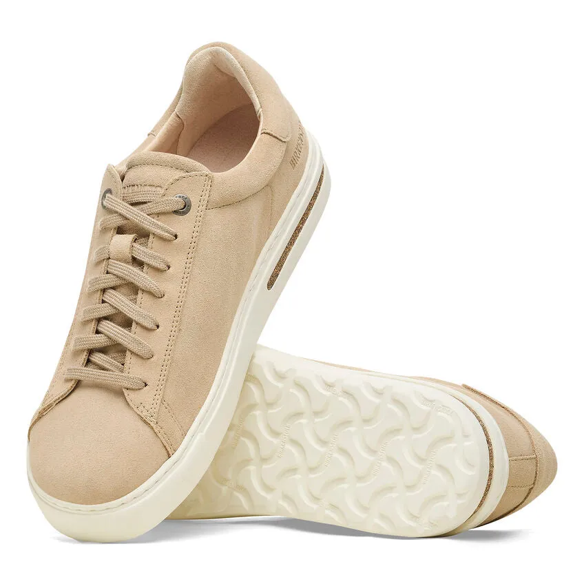 Bend Leather Panel Sneaker in Sandcastle