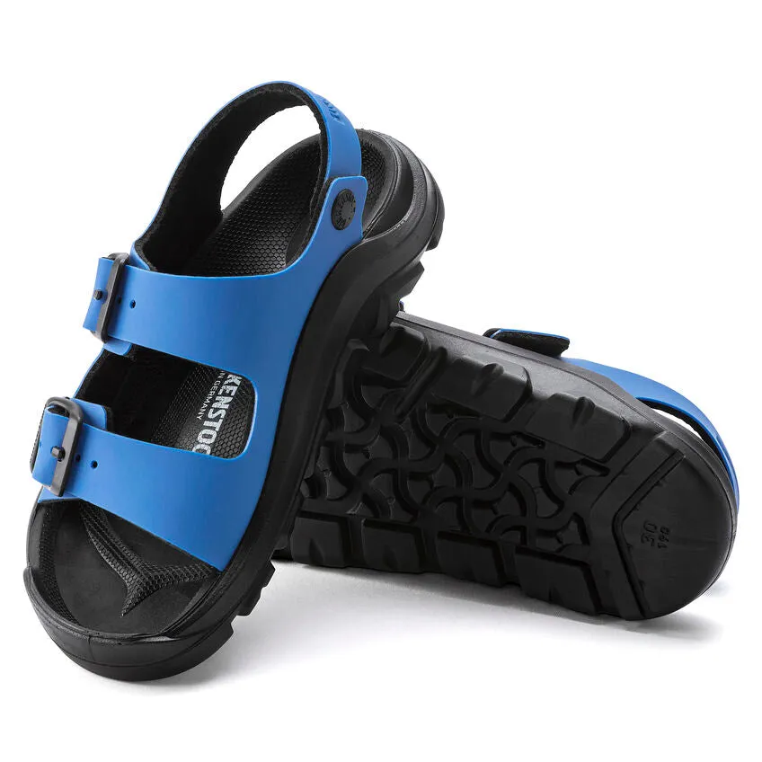 Birkenstock Kids' Mogami Kids Birko-Flor (Ultrablue Black - Narrow Fit)