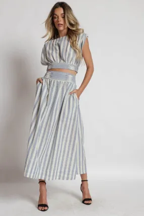 Cambria Linen Skirt