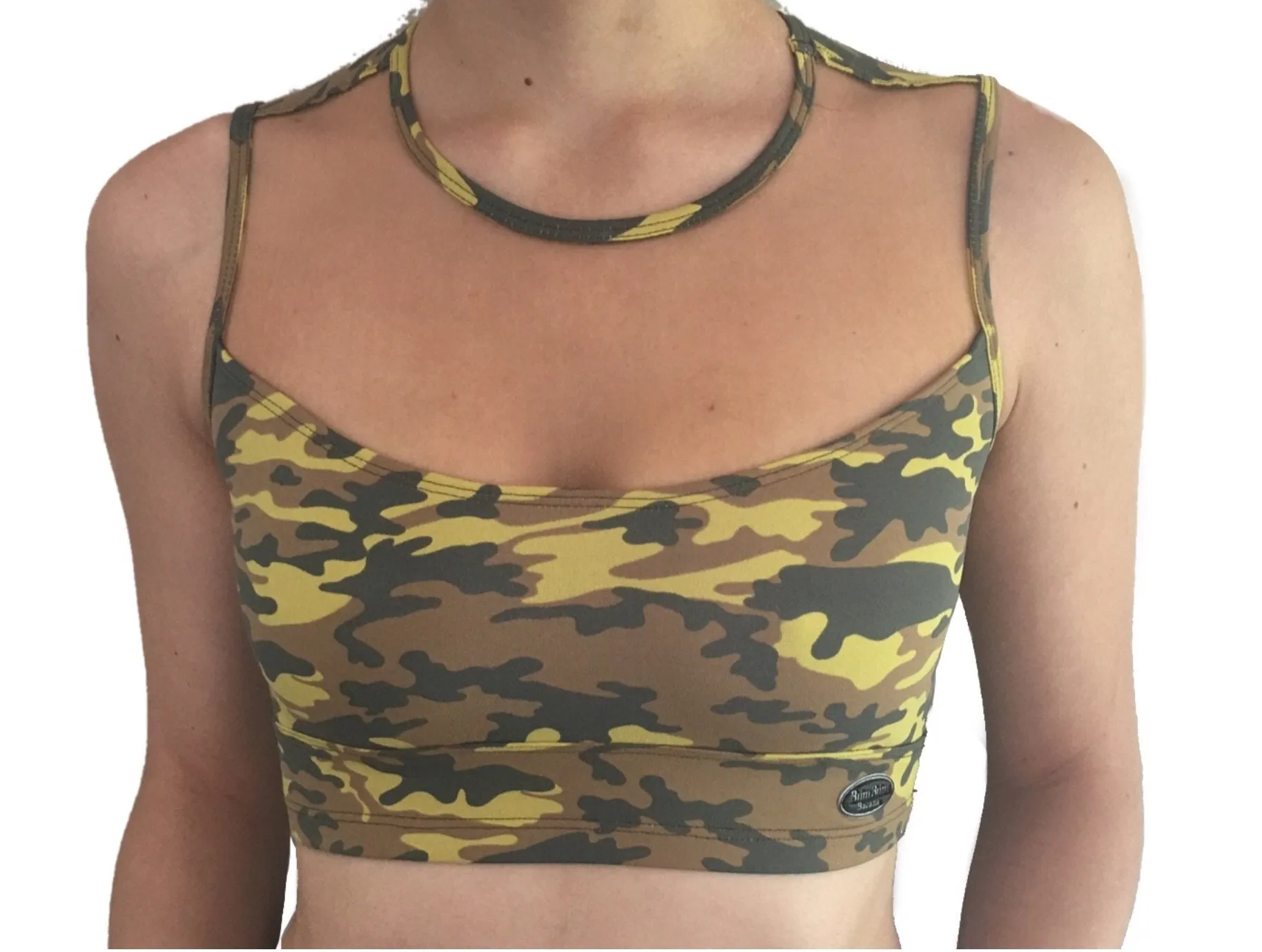 Camo Melrose Crop Top