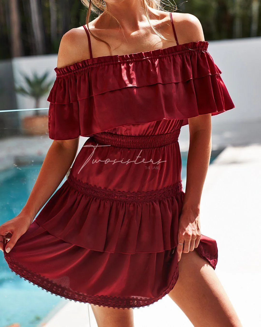 Cassie Dress - Red