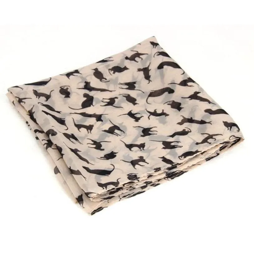 Cat-tastic Women's Chiffon Scarf