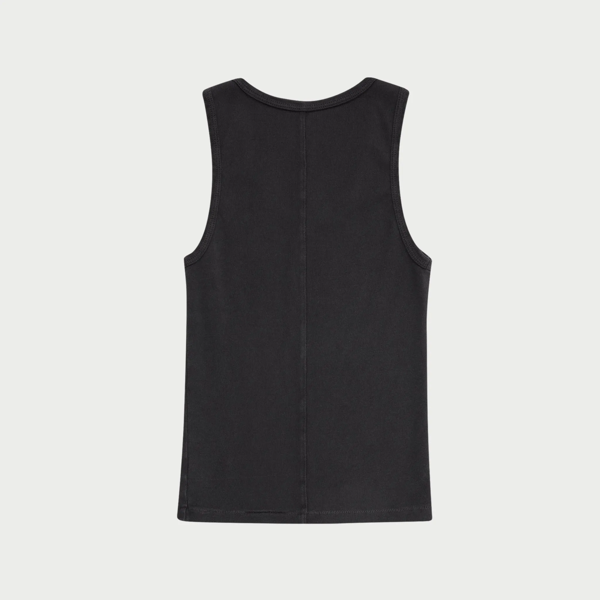 Chain Stitch Tank Top (Black)