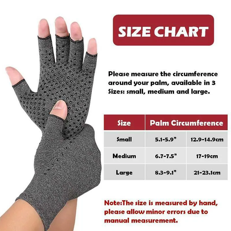 Compression Gloves Carpal Tunnel Arthritis Pain Relief Therapeutic Brace