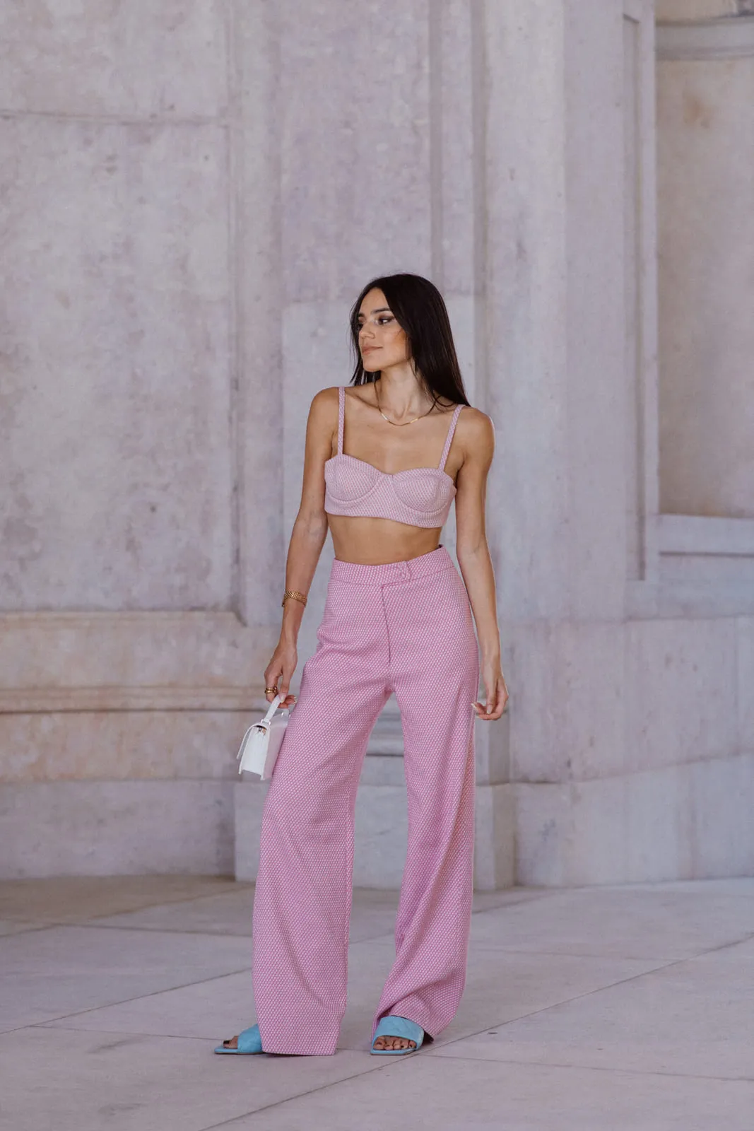 CROP TOP ROSA