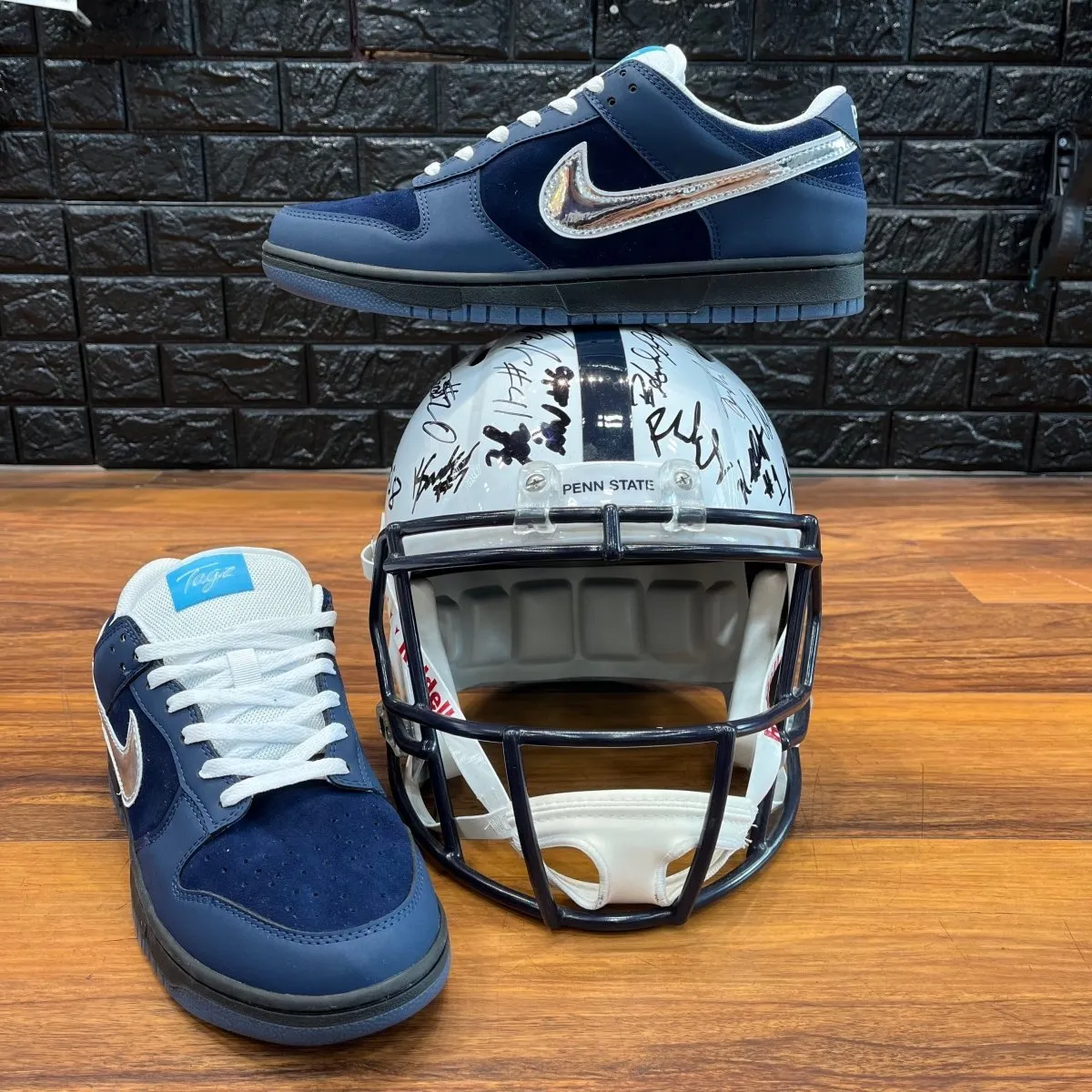 Custom PSU FTBL Navy Sneaker - Ready Now