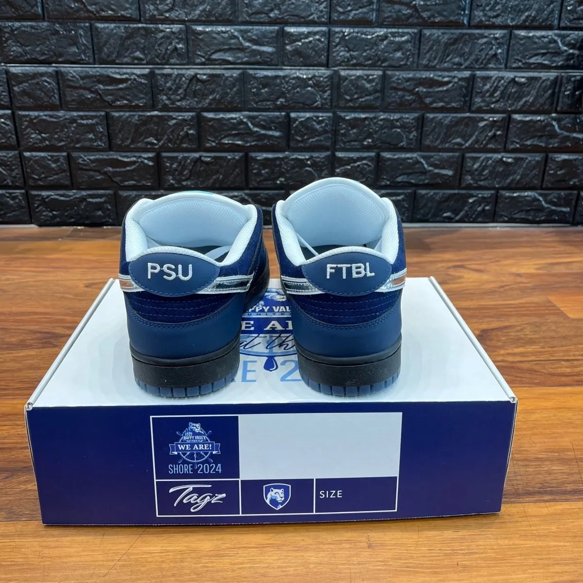 Custom PSU FTBL Navy Sneaker - Ready Now