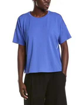 EILEEN FISHER Bateau Neck Box Top