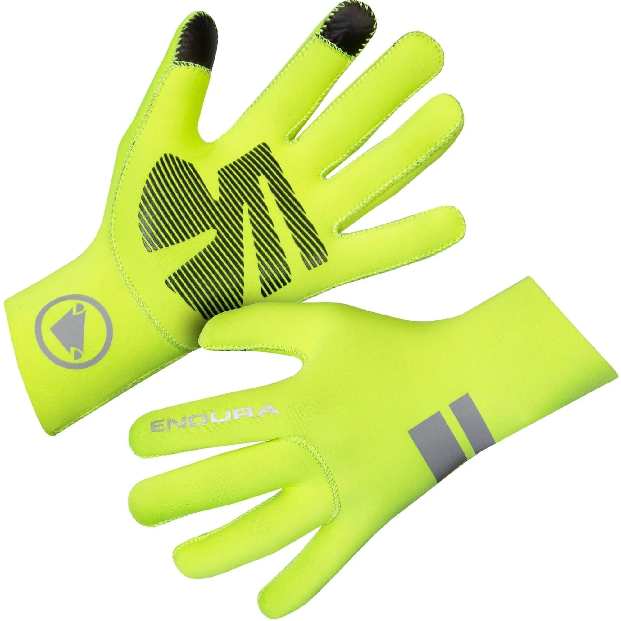 Endura FS260-Pro Nemo II Full Finger Cycling Gloves - Yellow