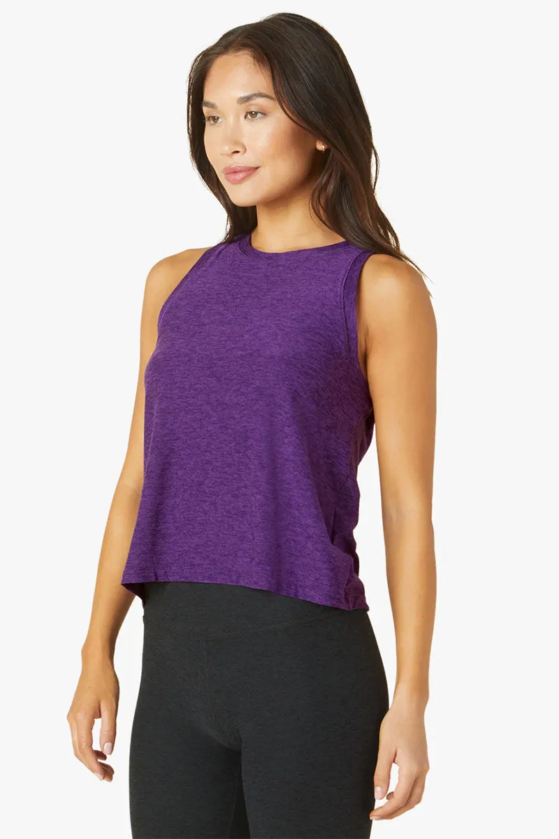 Featherweight Rebalance Tank - Purple Dahlia Heather