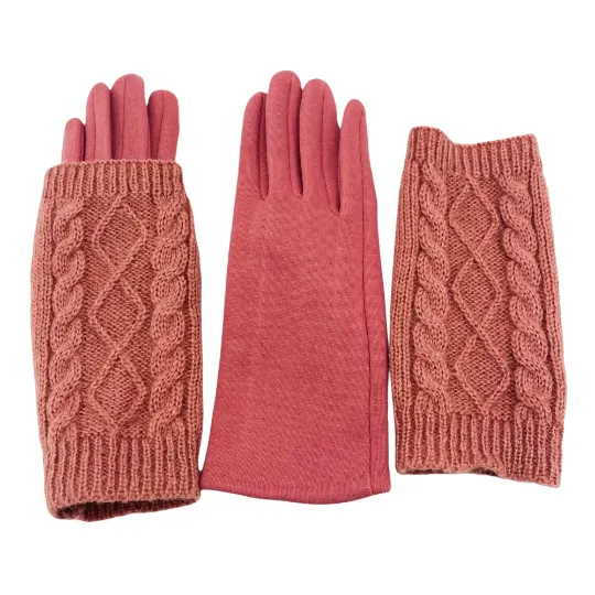 Fleece Lining Two Piece Gloves/ Handwarmers