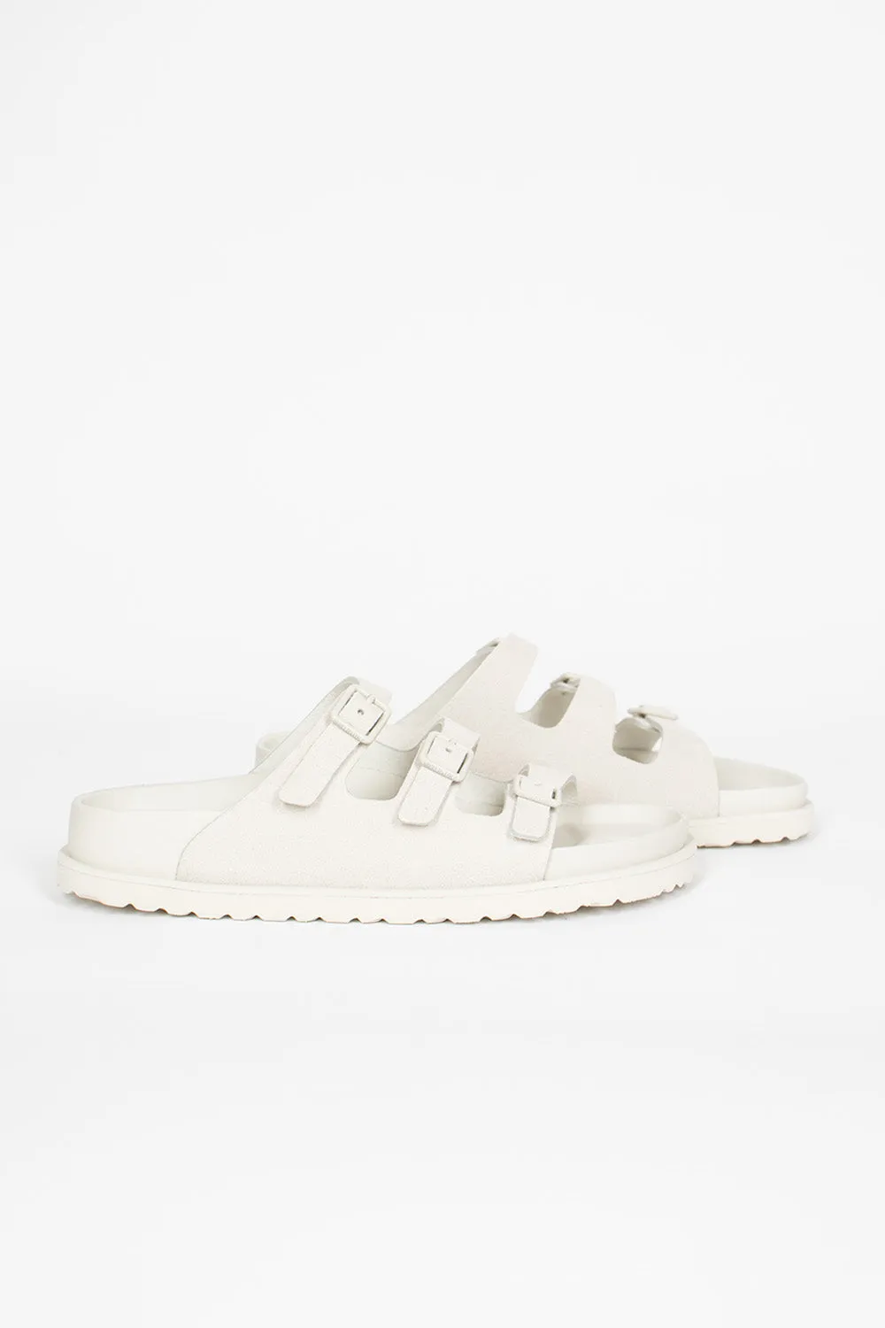 Florida Suede Sandal Bone