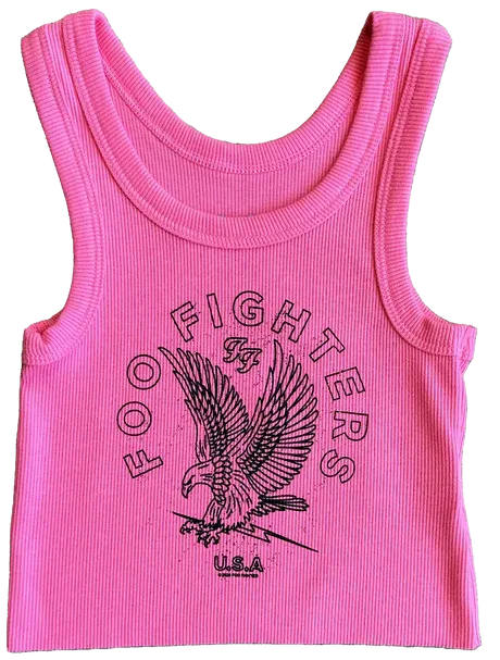 Foo Fighters Crop Tank Top