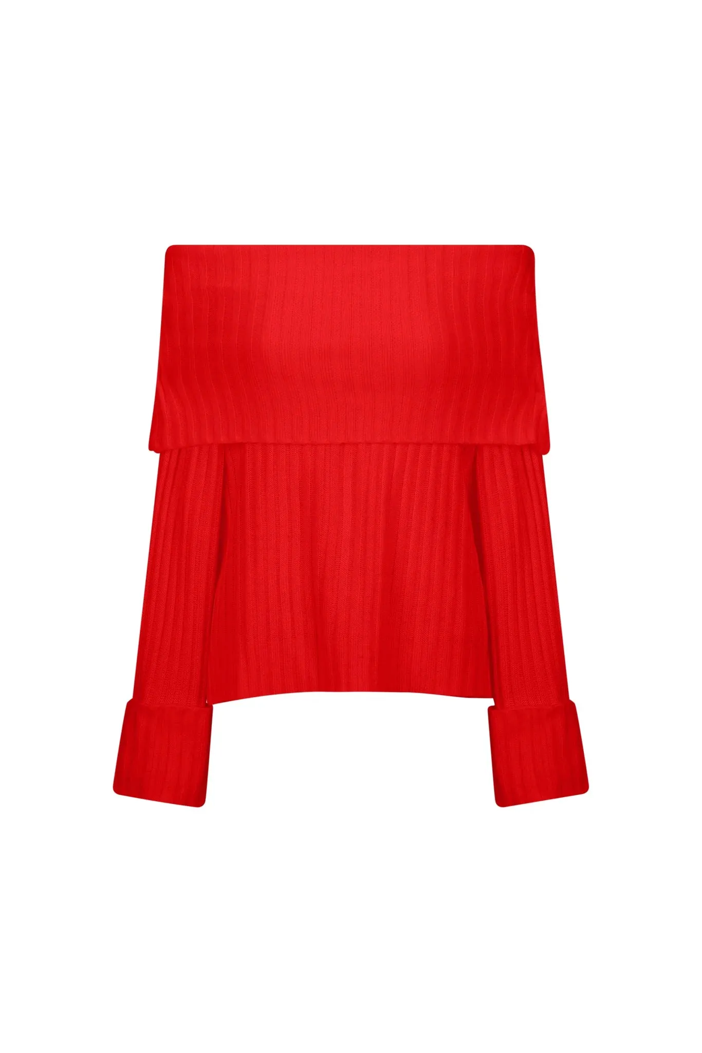 Freja Knit Top (Red)