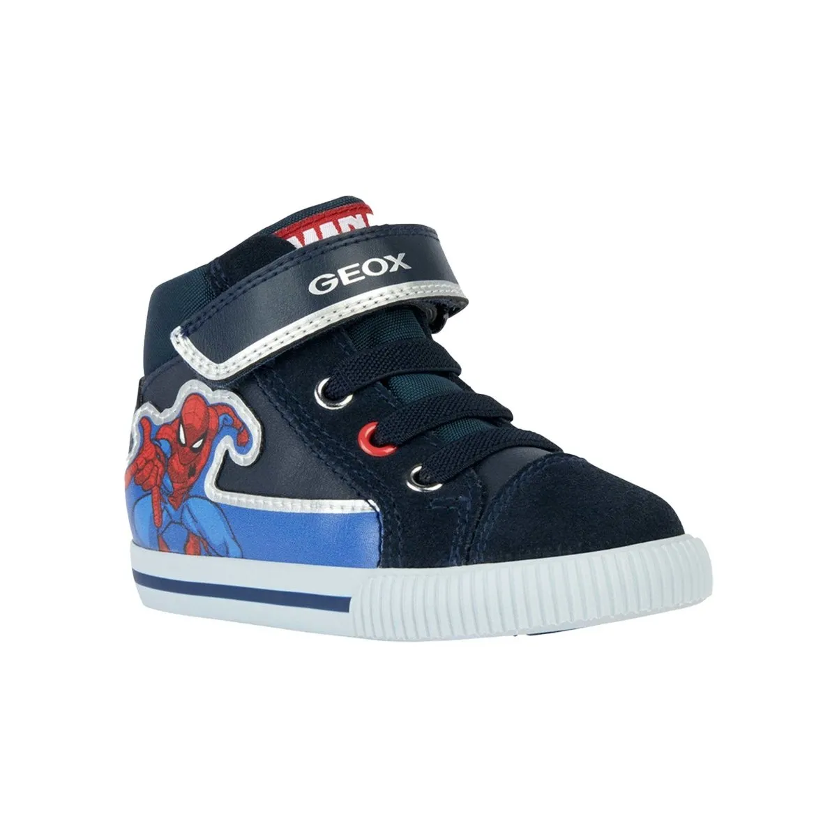 Geox Toddler's Kilwi Navy Royal Spiderman