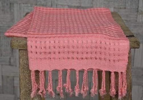 Handwoven Scarf Gossamer Pinks