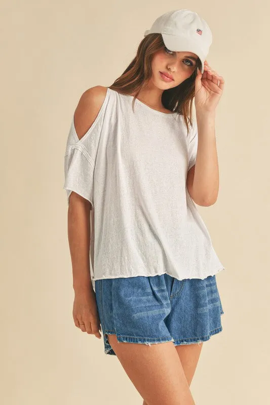 Jilli Cold Shoulder Top