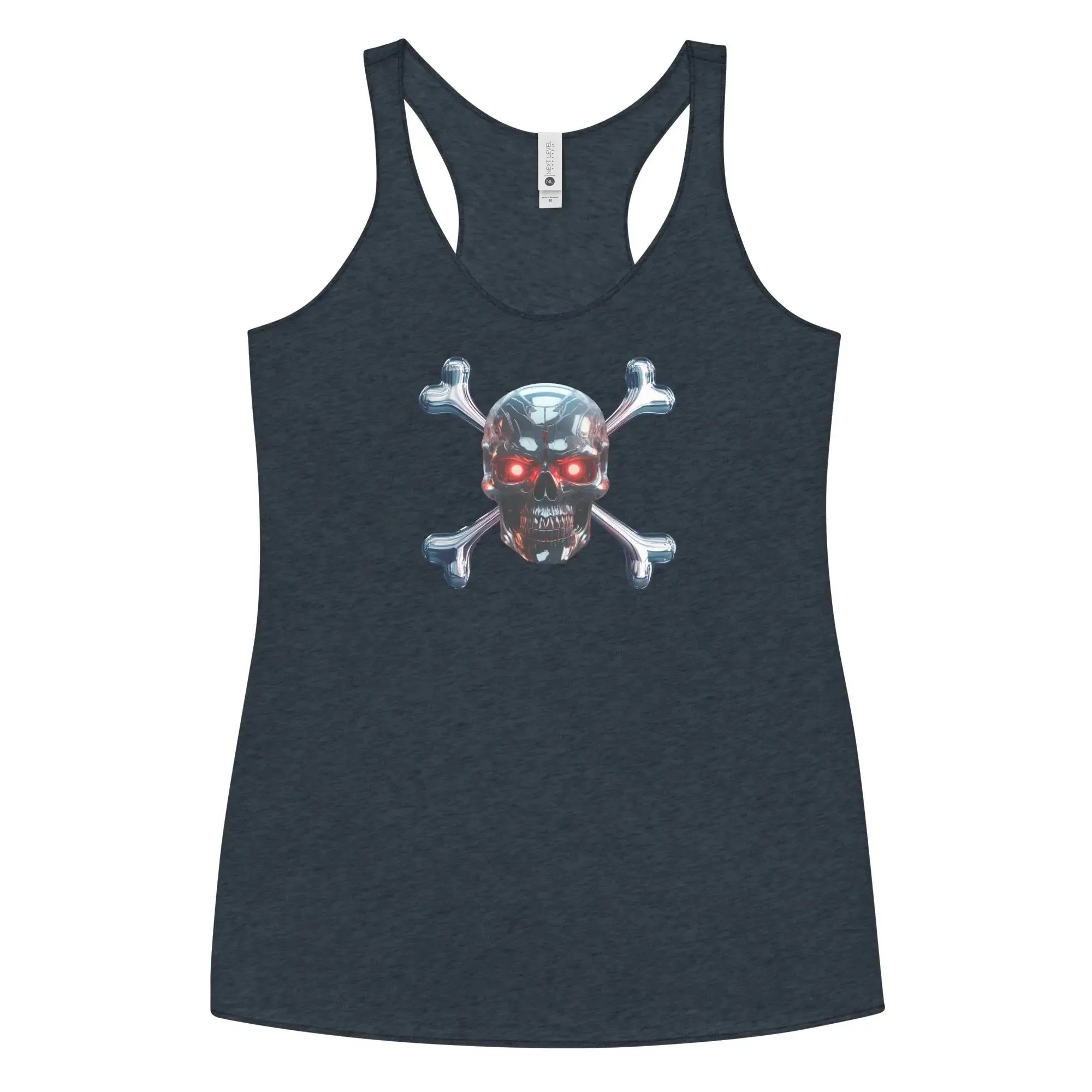 Jolly Roger Terminator Women's Racerback Tank