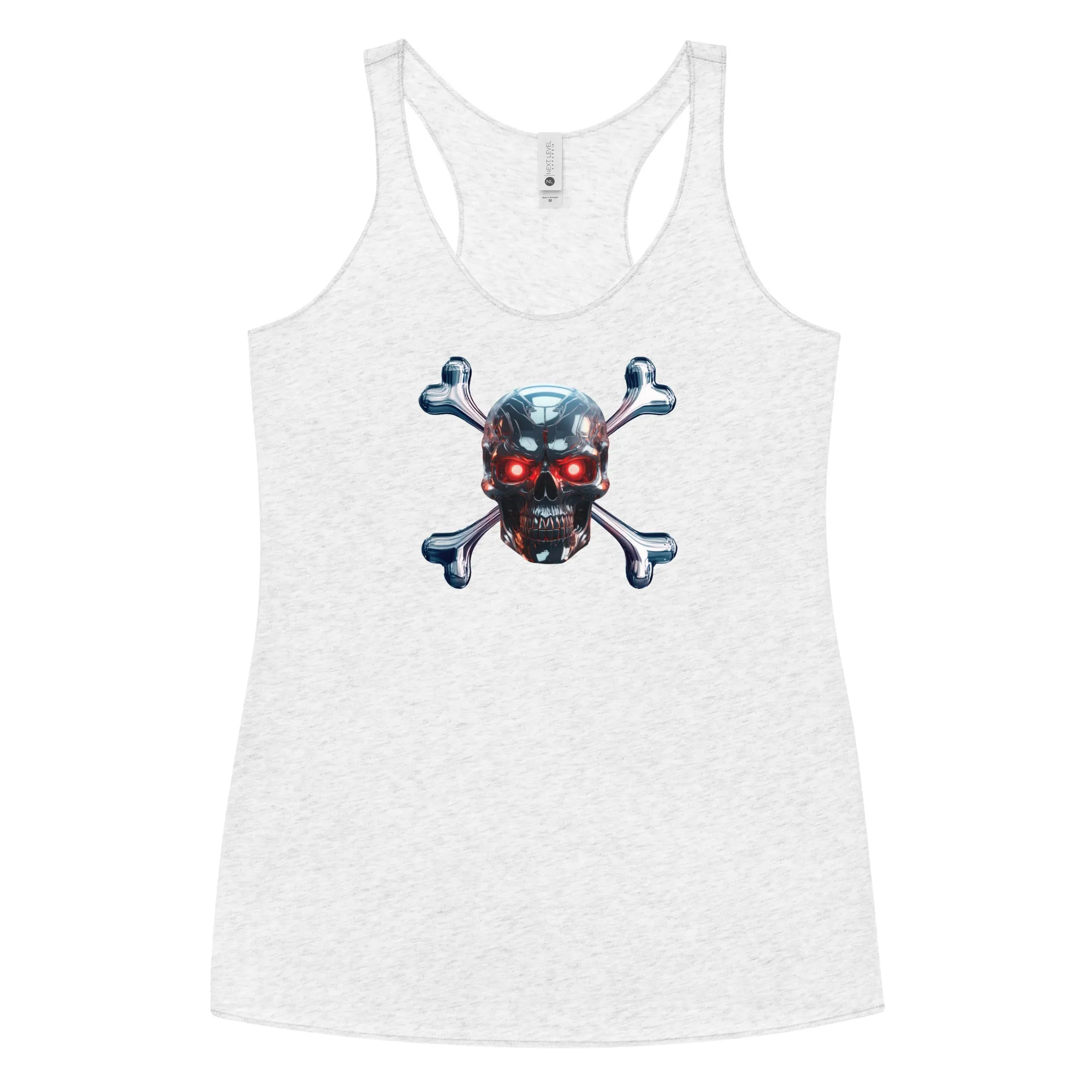 Jolly Roger Terminator Women's Racerback Tank