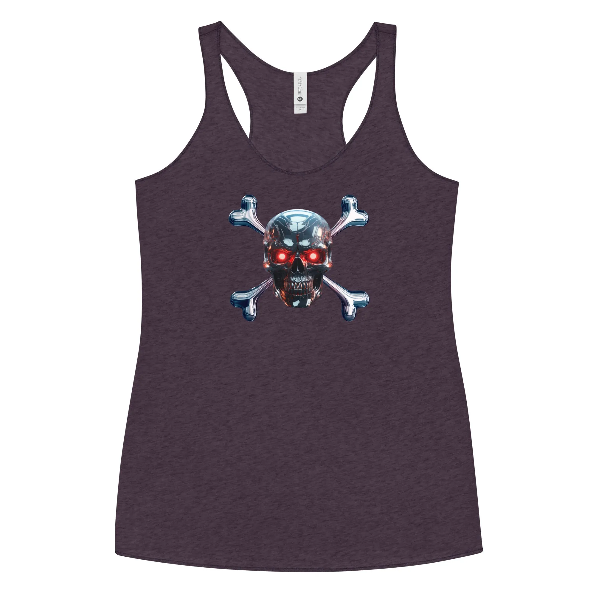 Jolly Roger Terminator Women's Racerback Tank