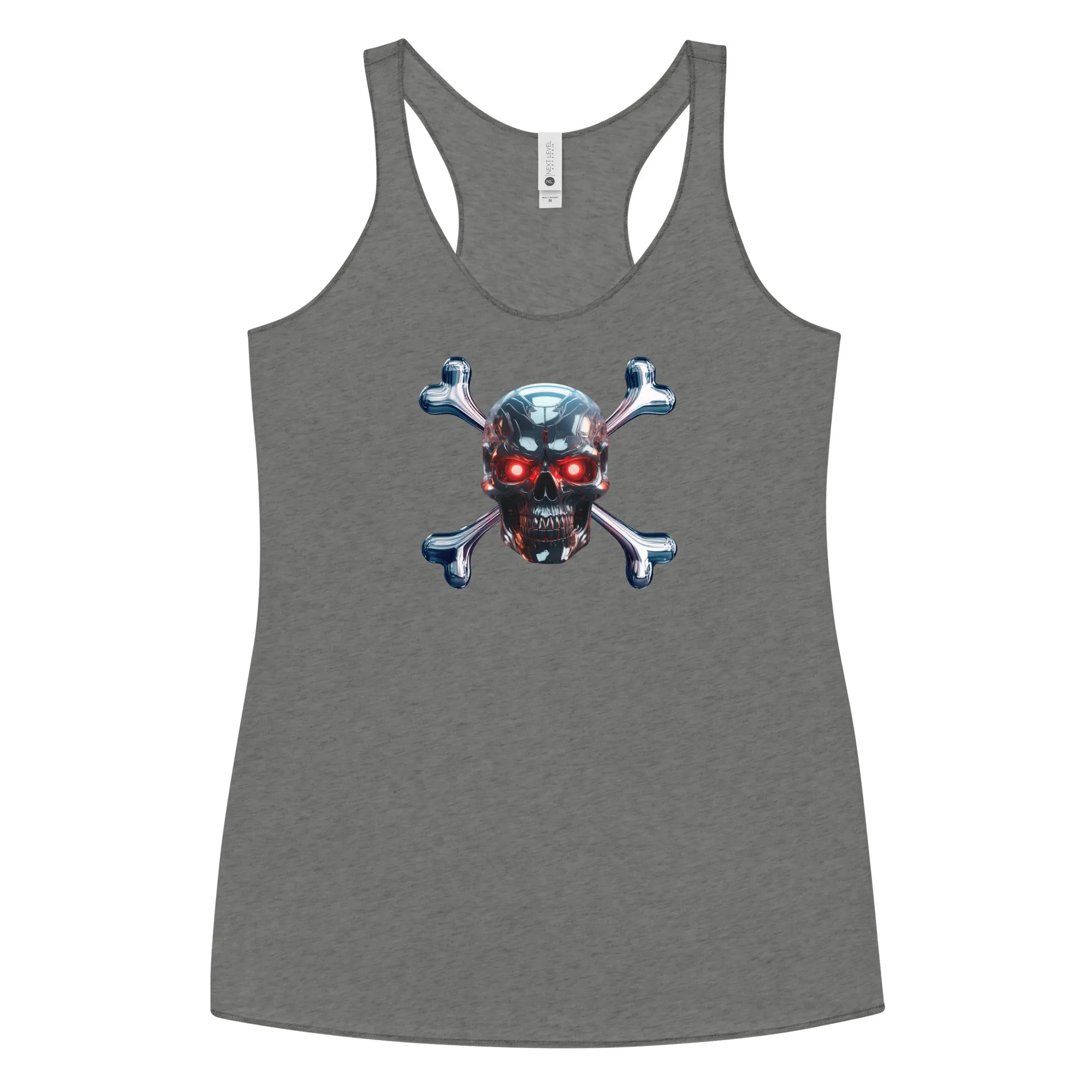 Jolly Roger Terminator Women's Racerback Tank