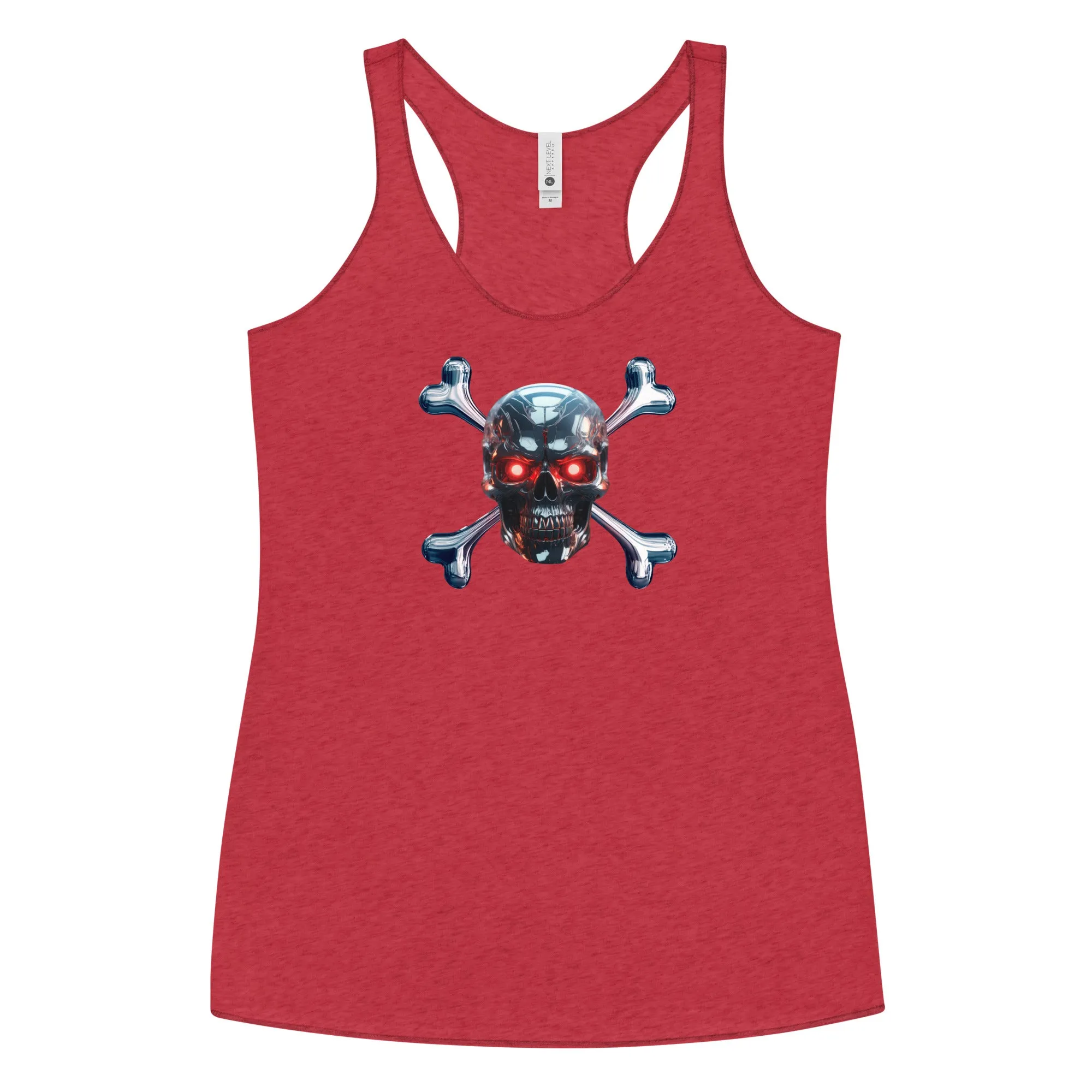 Jolly Roger Terminator Women's Racerback Tank