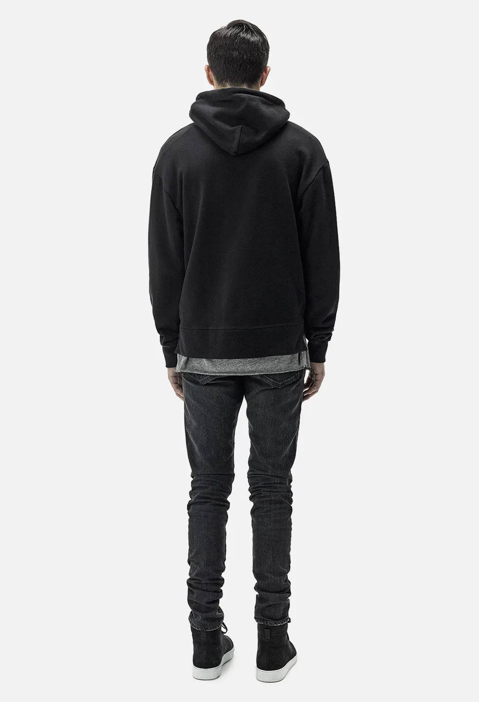 Kake Mock Pullover / Black