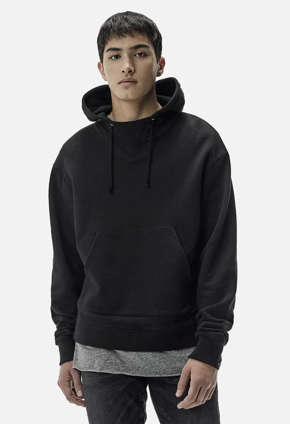 Kake Mock Pullover / Black