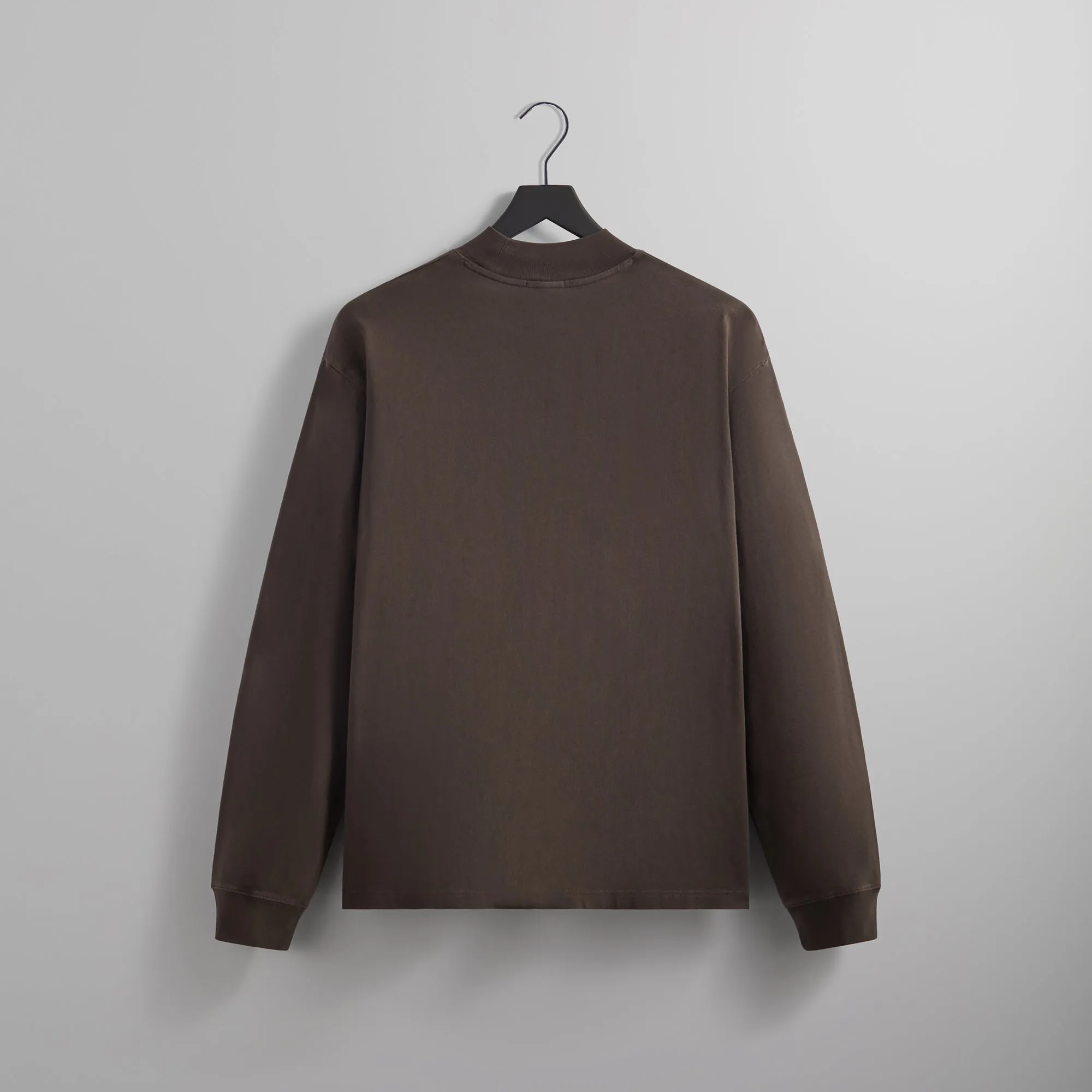 Kith Long Sleeve Mock Neck LAX Tee - Kindling