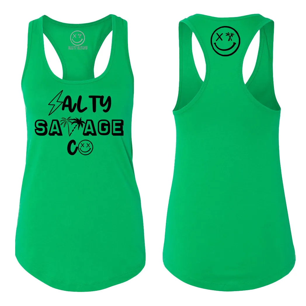 Ladies "90's Logo" Racerback Tank