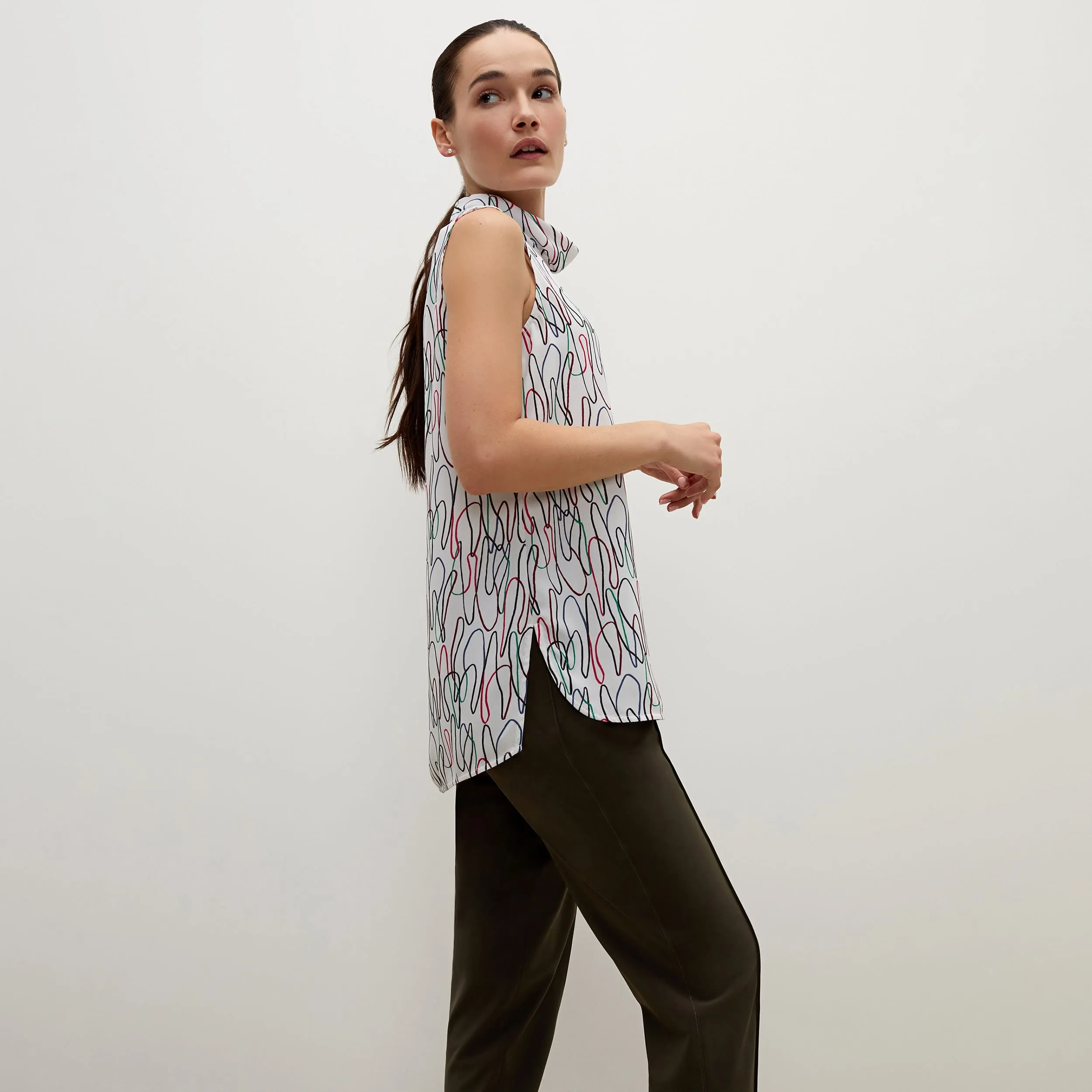 Lise Top - Freeform Multi :: Multicolor