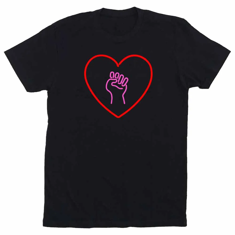 Love As Activism T-Shirt supporting Indivisible