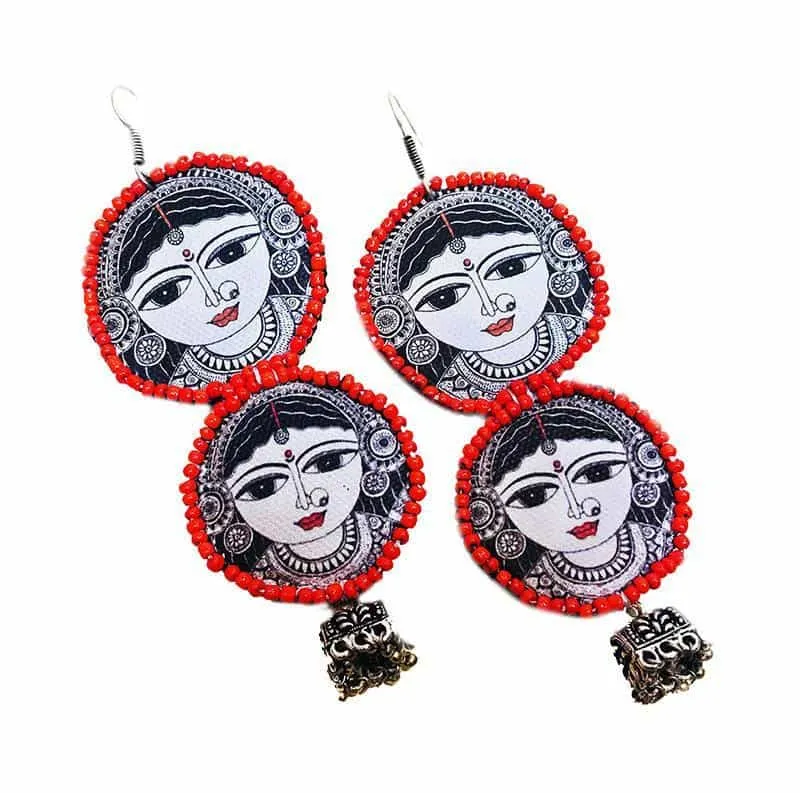 Madhubani earring