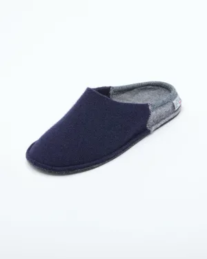 Men's Nuvola Bico Wool Slipper Navy