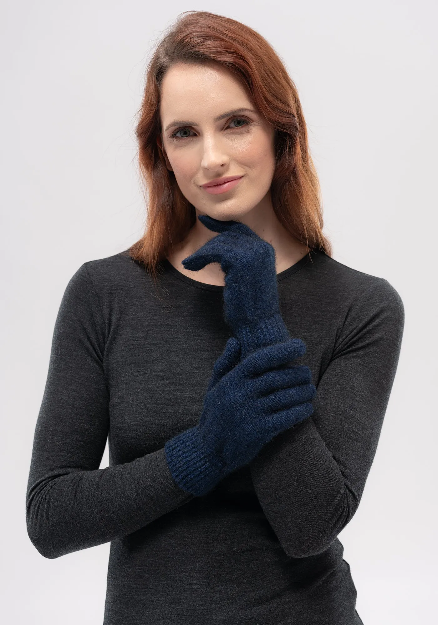 Merinomink Gloves - Merino Wool, Brushtail Possum Fibre, Silk Blend Gloves