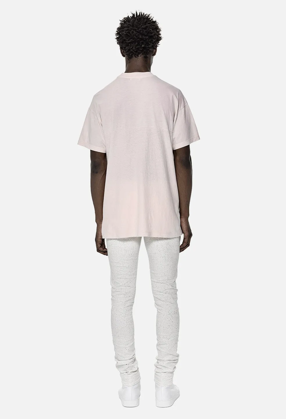 Mock Panel Tee / Pink