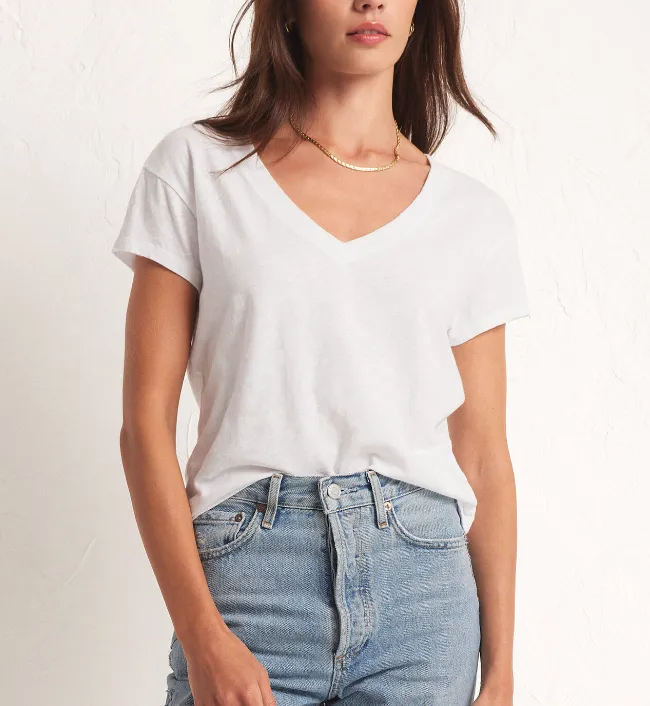 Modern V-Neck Top