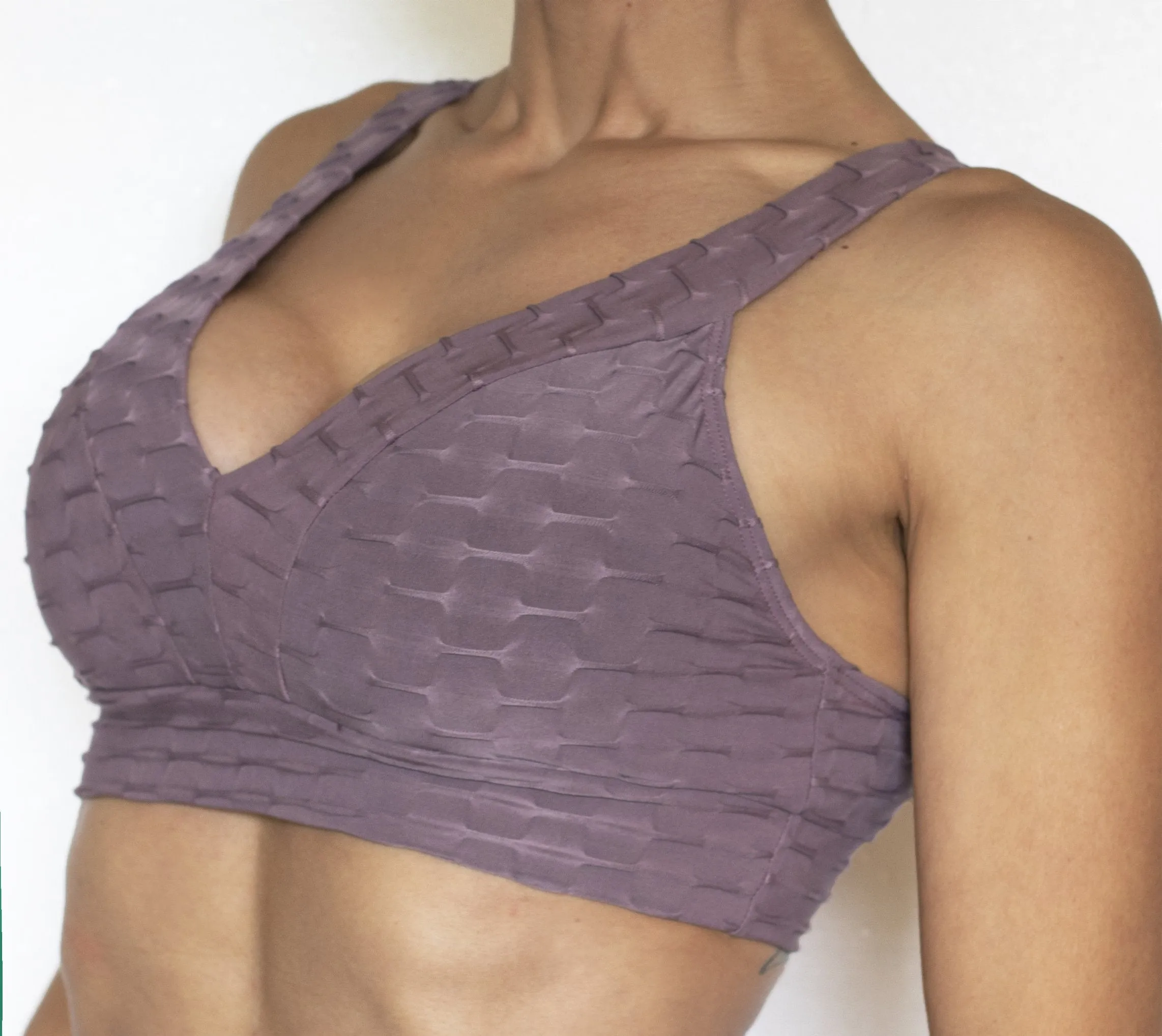 Mystique Honeycomb Crop Top