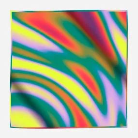 Neon Silk Scarf