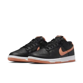 Nike Men's "NIKE DUNK" Low Back Black Amber Brown DV0831-004