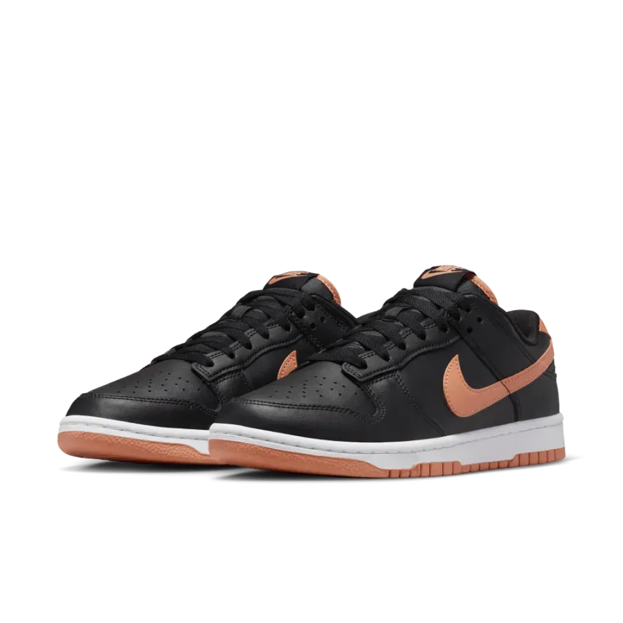 Nike Men's "NIKE DUNK" Low Back Black Amber Brown DV0831-004