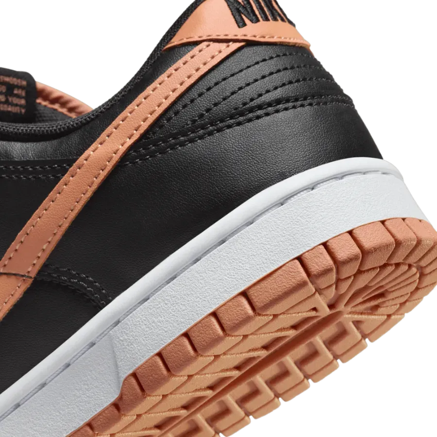 Nike Men's "NIKE DUNK" Low Back Black Amber Brown DV0831-004