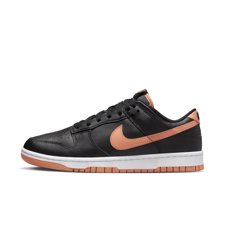 Nike Men's "NIKE DUNK" Low Back Black Amber Brown DV0831-004