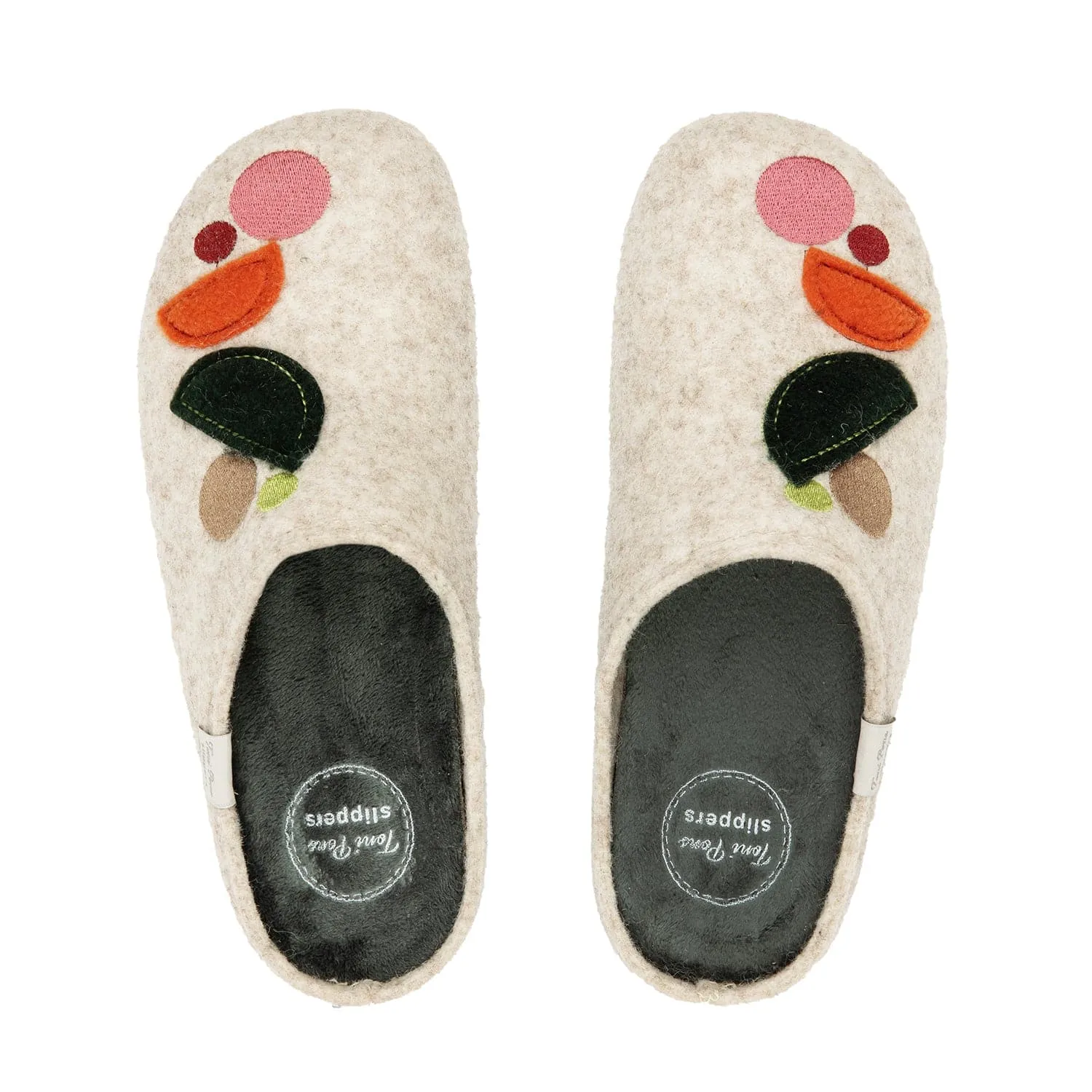 Patchwork Felt Slippers for Women - Mirna-GA