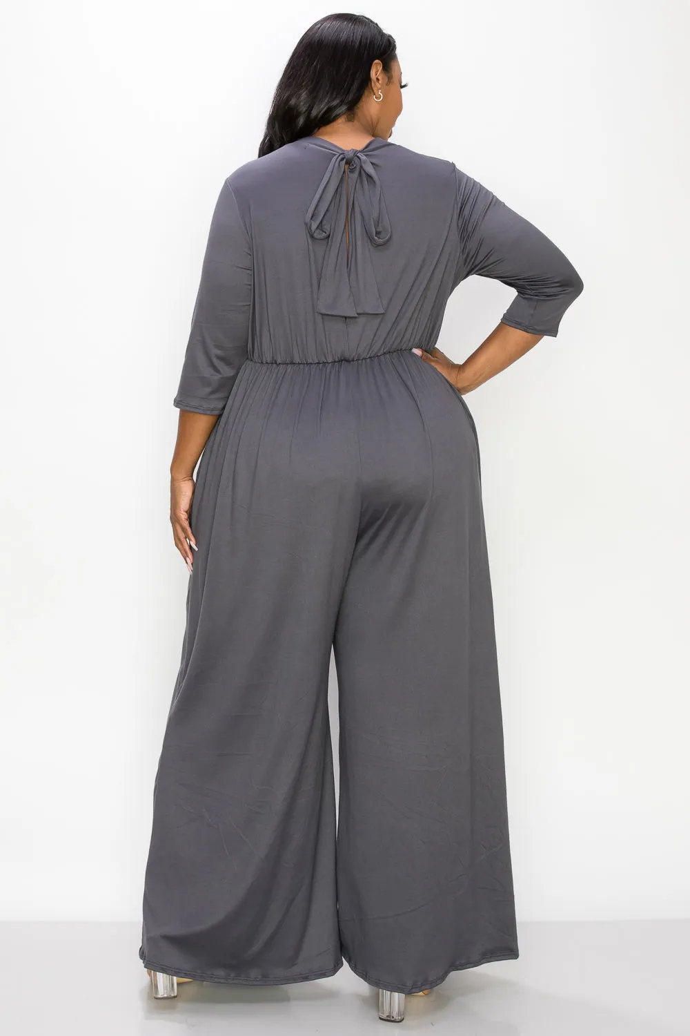 Rafaella Pocket Wide Leg Jumpsuit