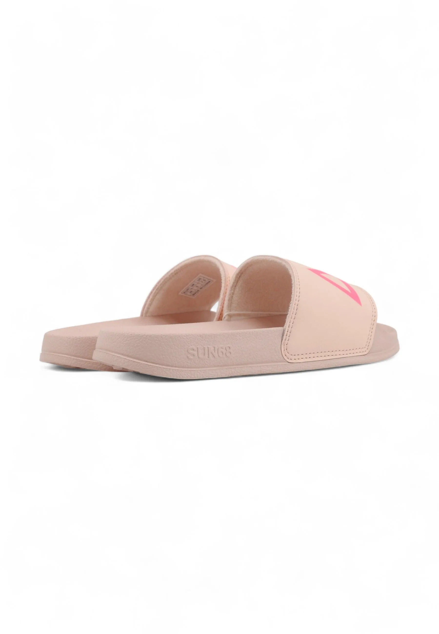 SUN68 Slippers Ciabatta Donna Rosa X34203