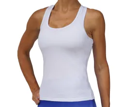 Textured Light Mesh Tank Top