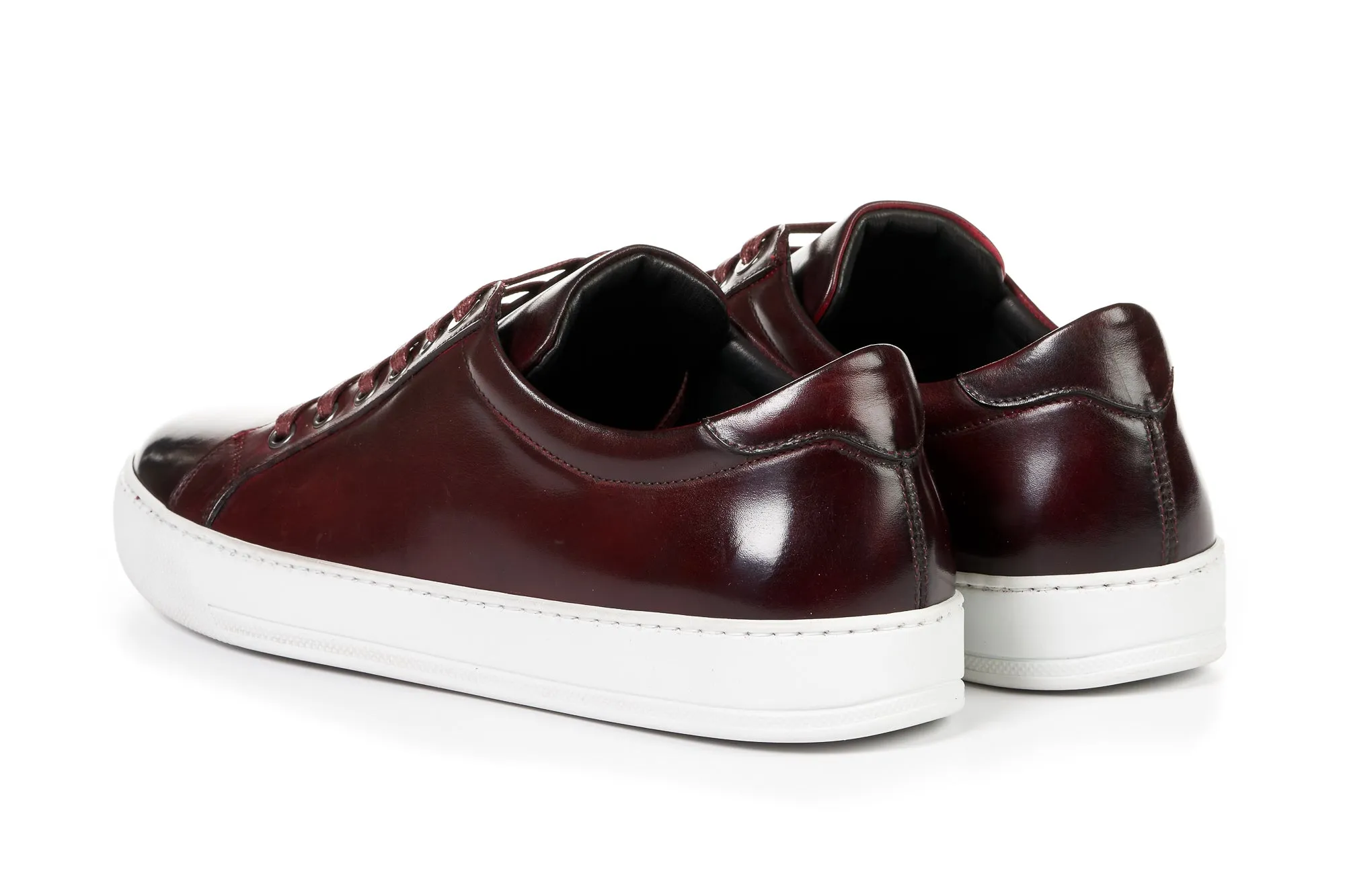 The Smith Low-Top Sneaker - Oxblood